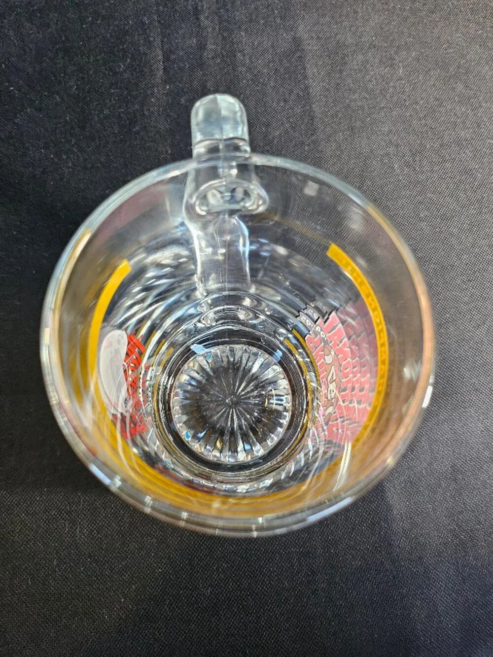 Vintage 1997 Nebraska Cornhuskers National Champions Glass Beer Mug 13-0 Season